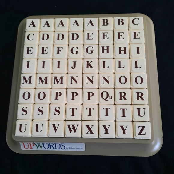 Vintage -UPWORDS Game A 3-Dimensional Word Game Milton Bradley, Complete 1988 - Picture 5 of 8
